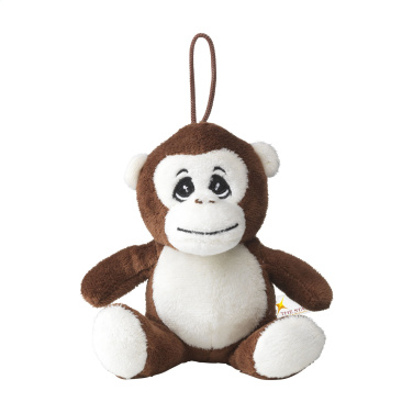 Logotrade promotional merchandise image of: Animal Friend Monkey cuddle toy